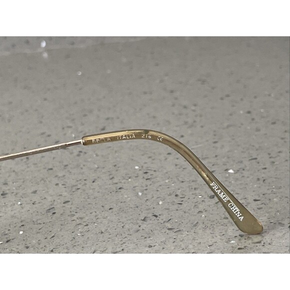 Bella Italia eyeglass frames ONLY 216 SKY 52-17-135 Full rim oval vintage - Picture 8 of 14